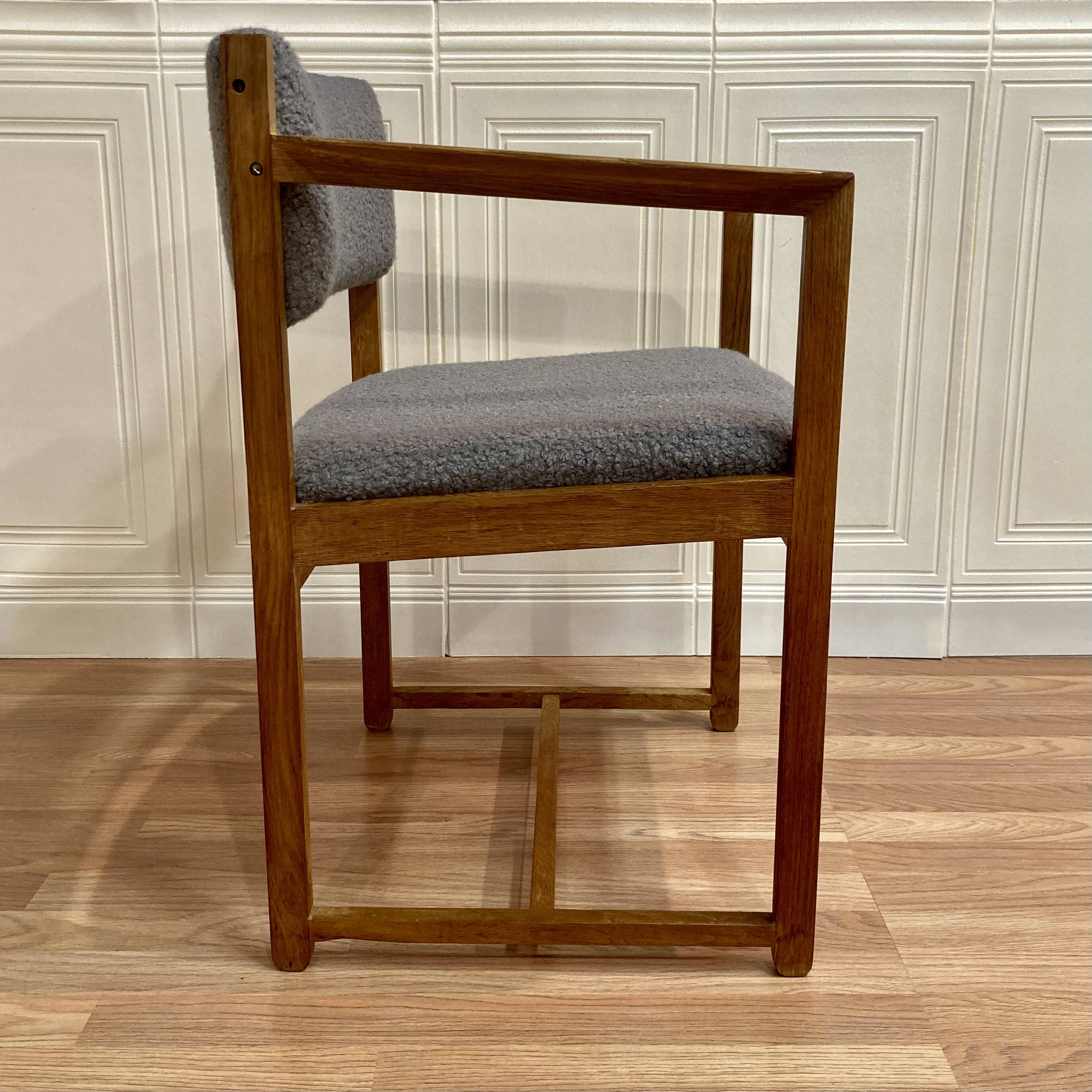 Armchair stamped "Scandinavian Design" 1950.