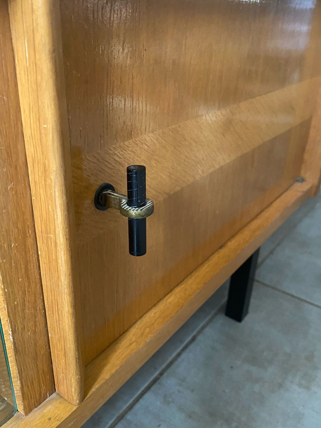 Vintage wooden row from the 50s-60s