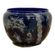 Porcelain pot cache - art deco era - Bleu de Sèvres