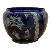 Porcelain pot cache - art deco era - Bleu de Sèvres