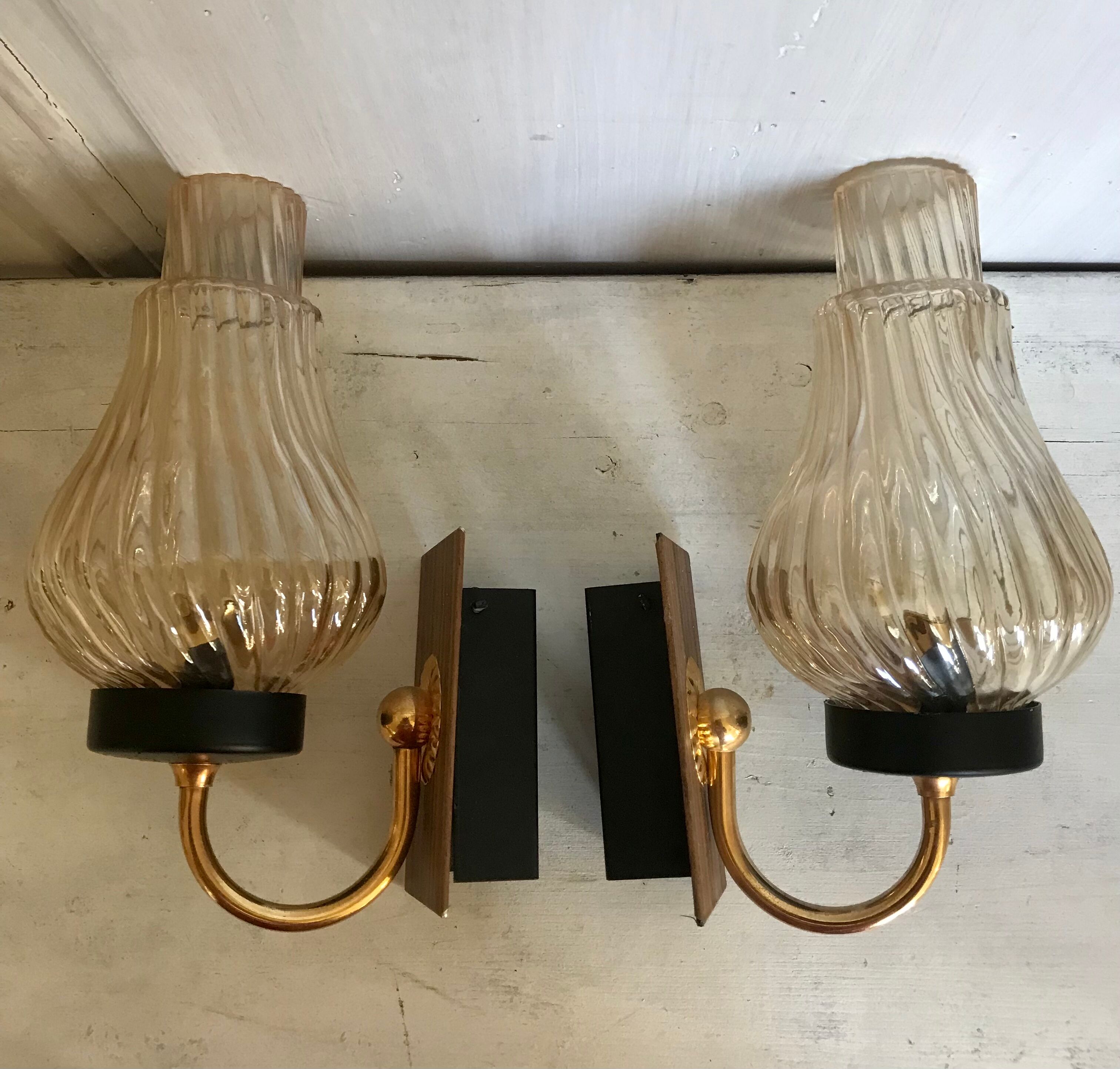 Vintage graewe wall lamp breaks