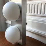 Vintage opaline wall lamp