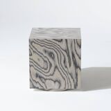 Sottsass object 106 wood veneer side table