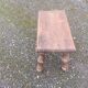 Small footrest bench