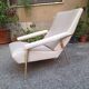poltrona D.153.1 deza distex en cuir gio ponti pour molteni