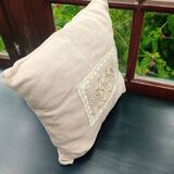 Lace cushion / Monogram