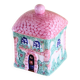 Boîte en céramique en forme de maison