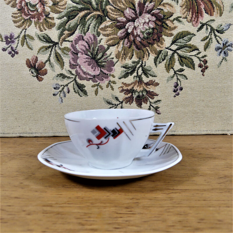 Art Deco Coffee Service - Vintage Art Deco Porcelain