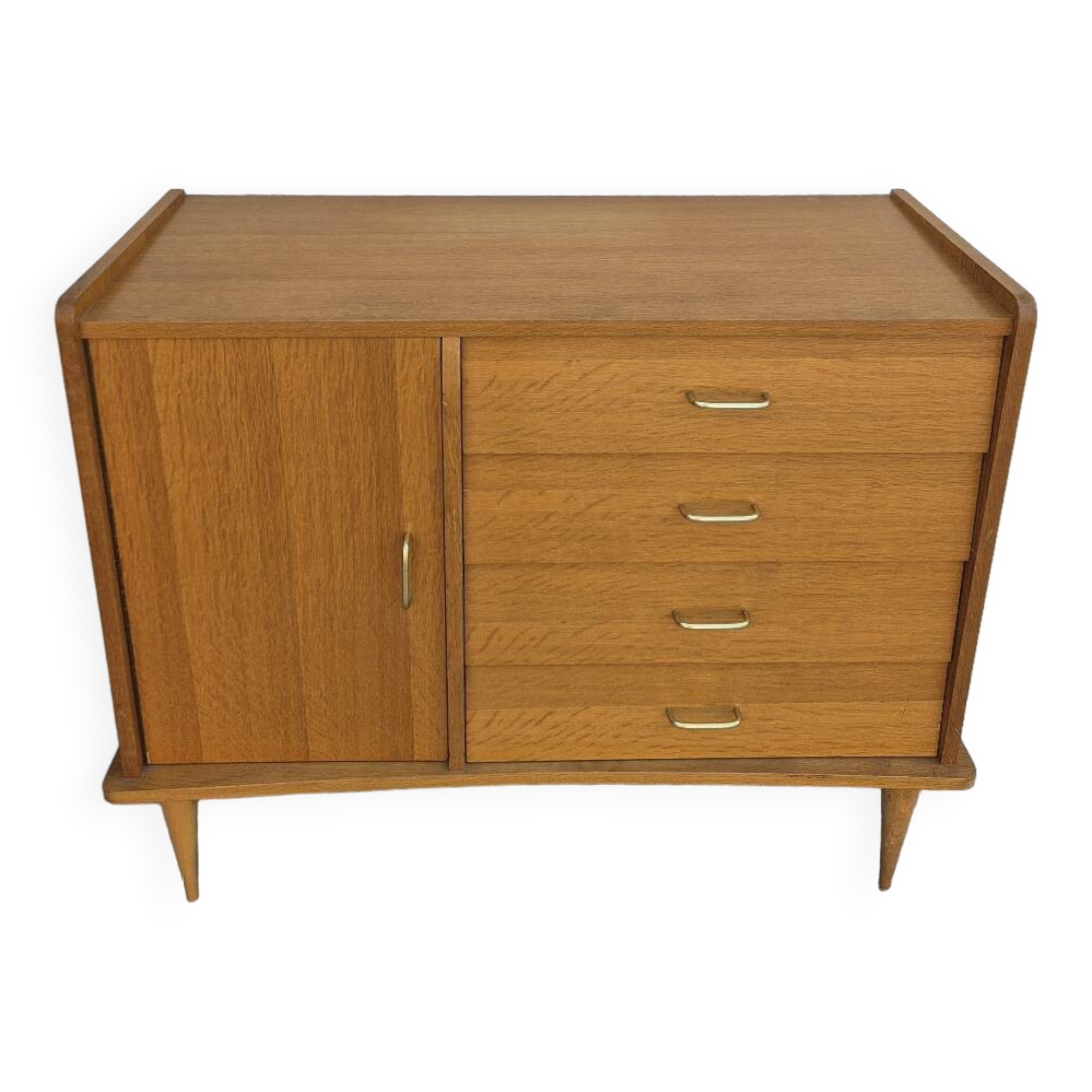 Enfilade very commode vintage 1950s oak