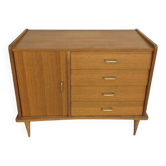 Enfilade very commode vintage 1950s oak
