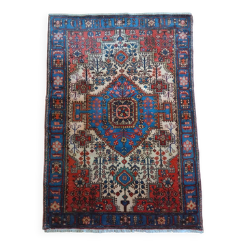 Handmade Persian Hamadan rug 200x140cm