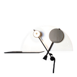 Console with mirror by Giotto Stoppino for Acerbis, 1970s.