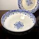 4 Assortie plates from Longwy et Moustiers