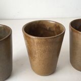 Set of 4 glasses in gres