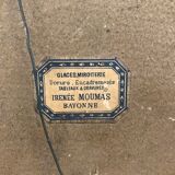 Napoleon III mirror - 41x33cm