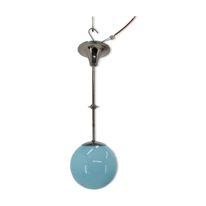 Pendentif bleu art déco