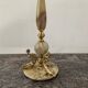 Lamp 70s in onyx and brass