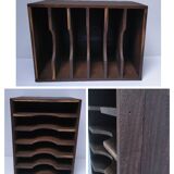 vintage patinated solid wood shelf