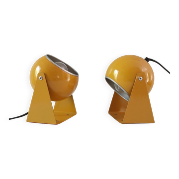 Pair of Italian tablelamps from the 70s.