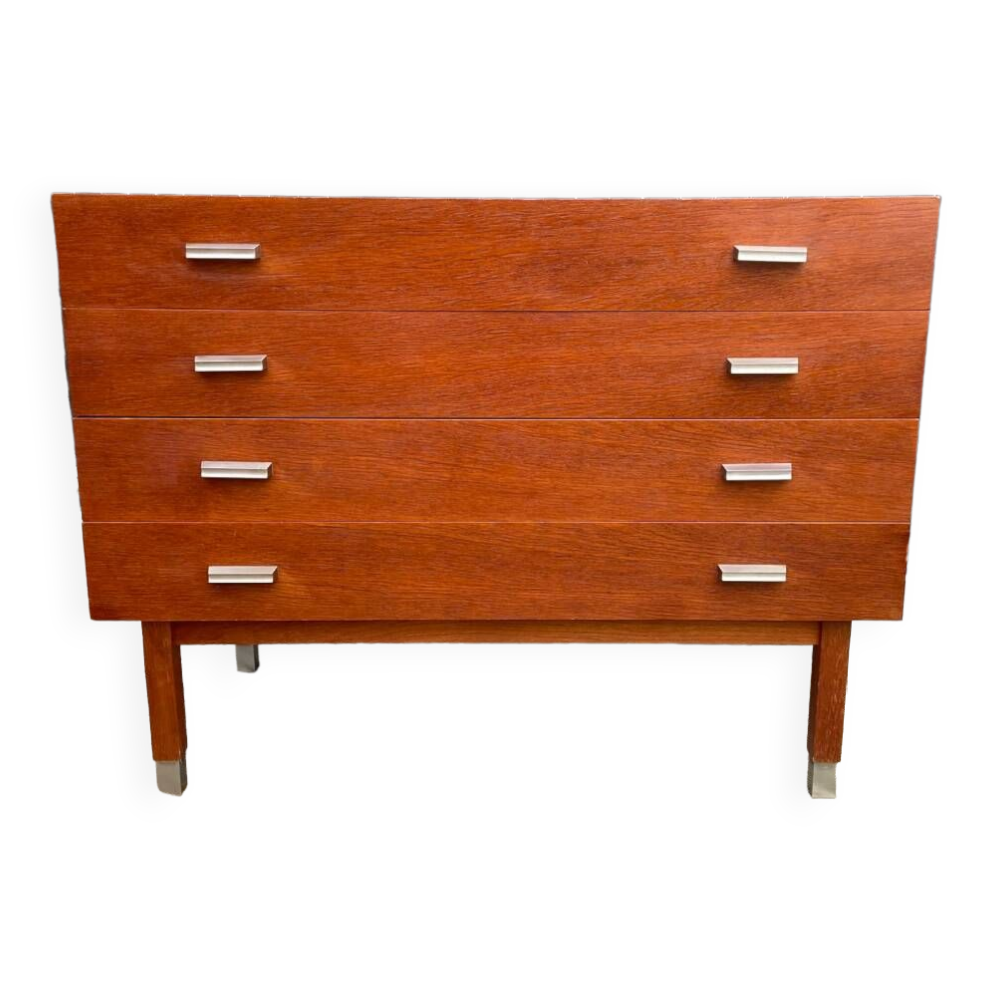 Teak chest of drawers
