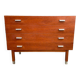 Teak chest of drawers