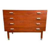 Teak chest of drawers