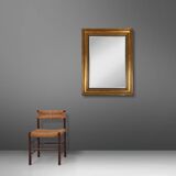 Timeless gilded mirror by Deknudt, Belgium in wood, Belgium ca. 1960