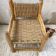 Fauteuil bois et corde Maroc