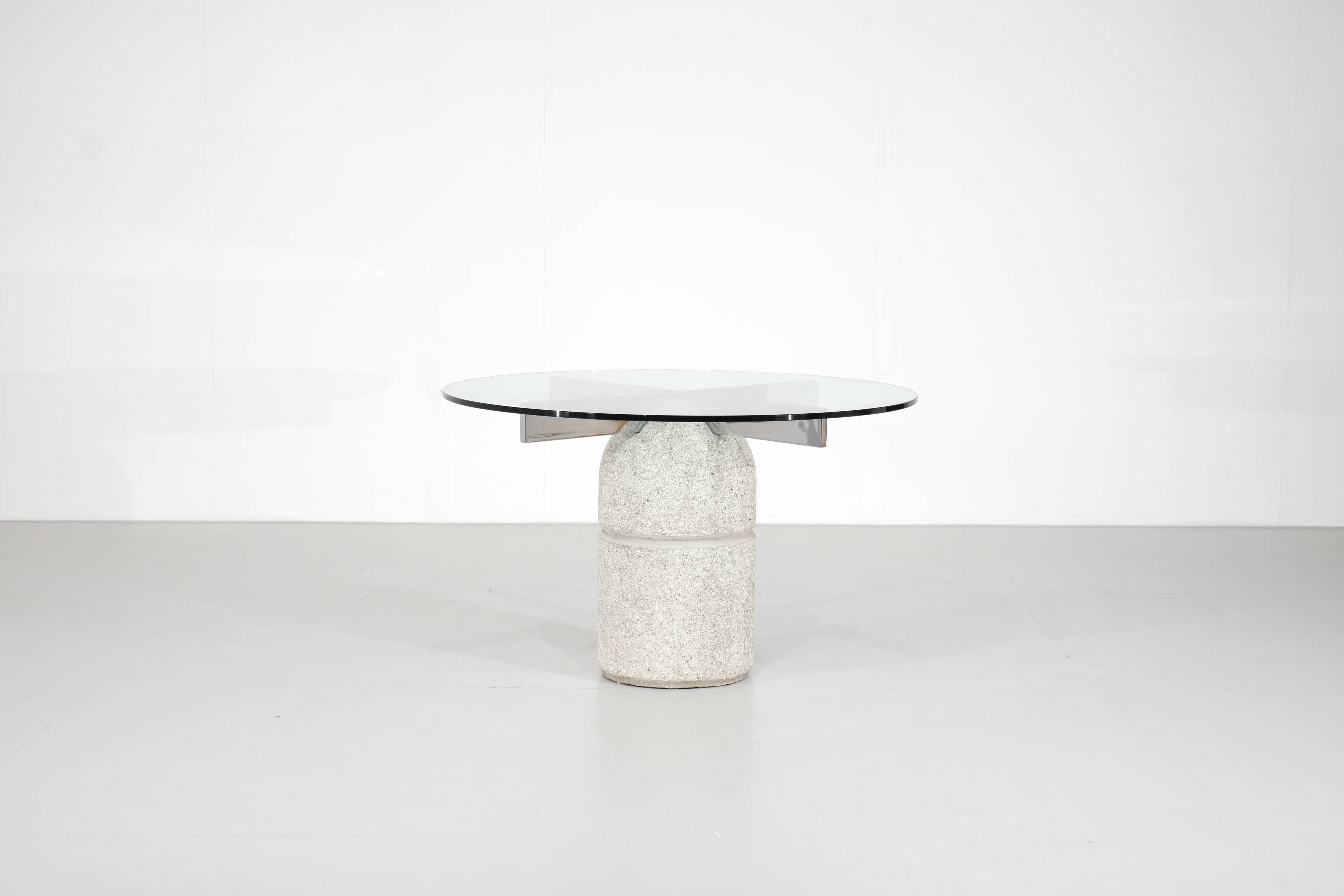Paracarro dining table by Giovanni Offredi for Saporiti - 1970s