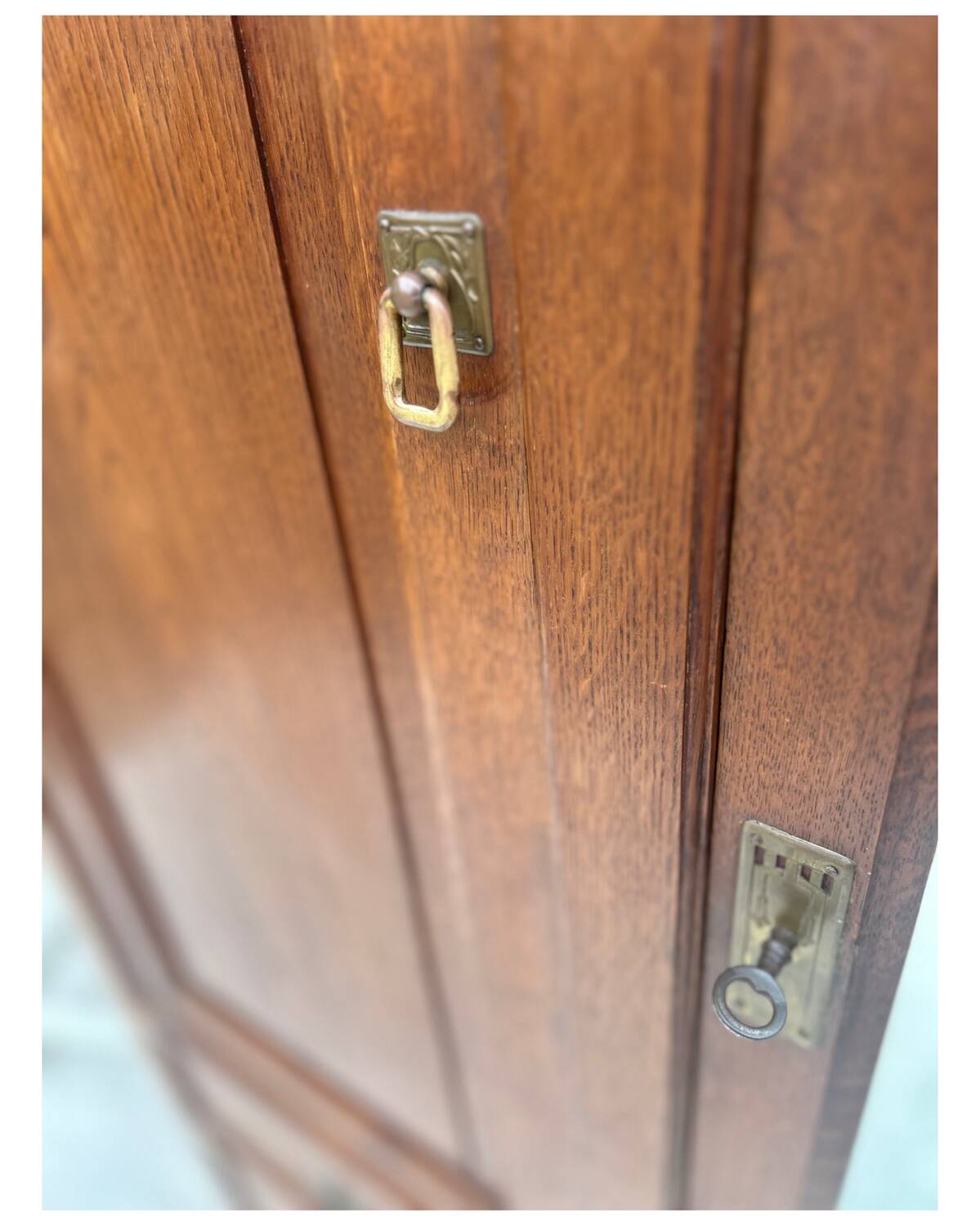 Parisian oak wardrobe