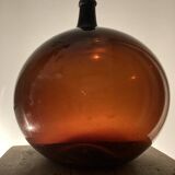 Amber demijohn 50l late 19th century