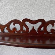 Library - turned wooden shelf