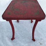 Side table red from China 50s