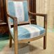 Fauteuil d'époque Restauration en noyer du XIXème