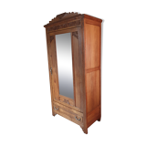 Wardrobe in solid oak