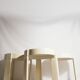 Set of 3 trundle tables 70s