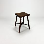 Table d'appoint en chêne antique, années 1920