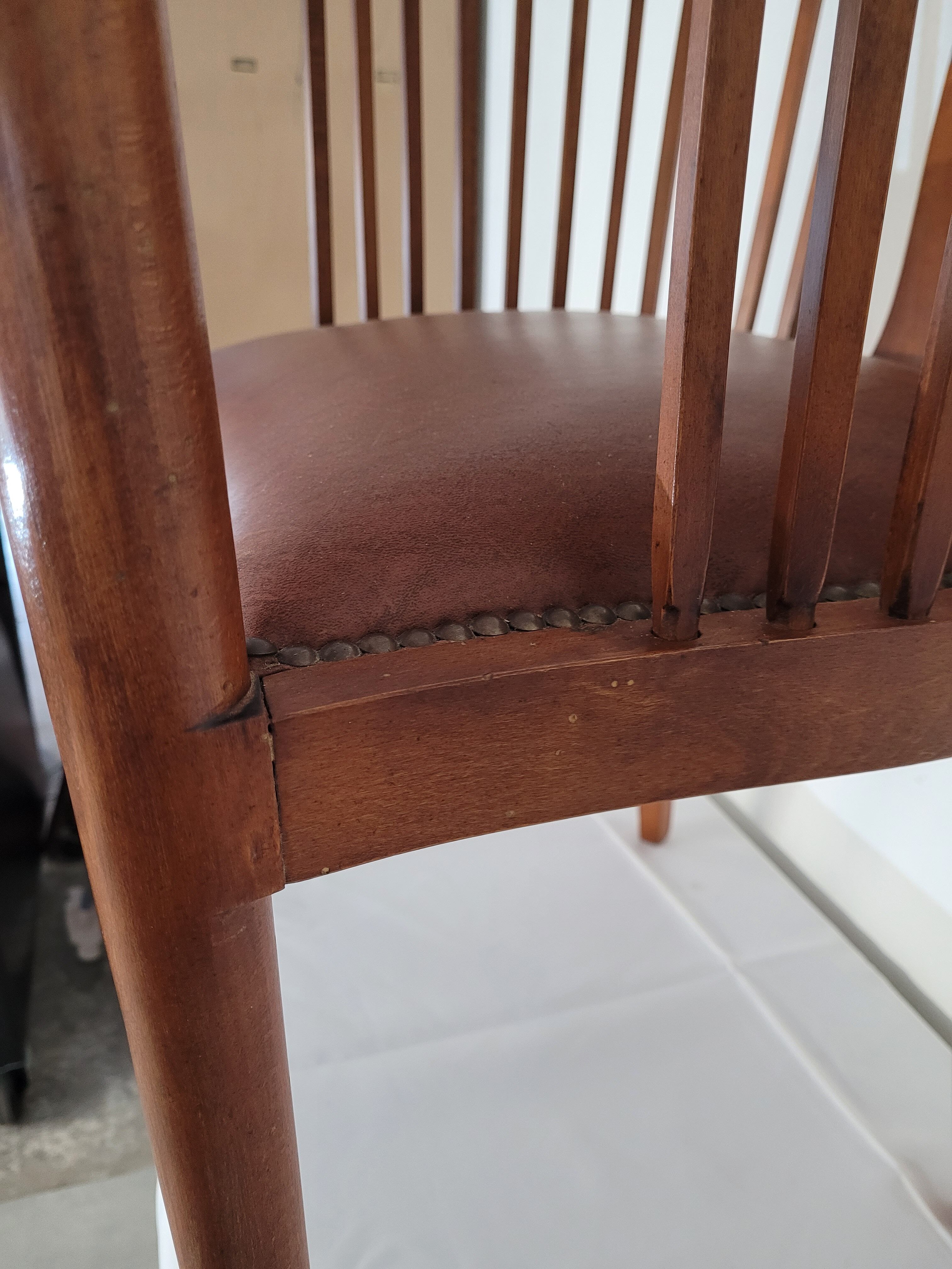 Art deco office chair