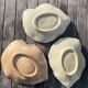 3 ramekins in earthenware