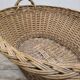 Wicker laundry baskets