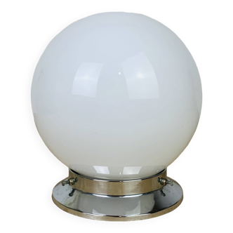 Applique globe opaline art déco