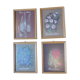 Lot 4 botanical frames 70