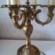 Chandelier 4 branches en bronze