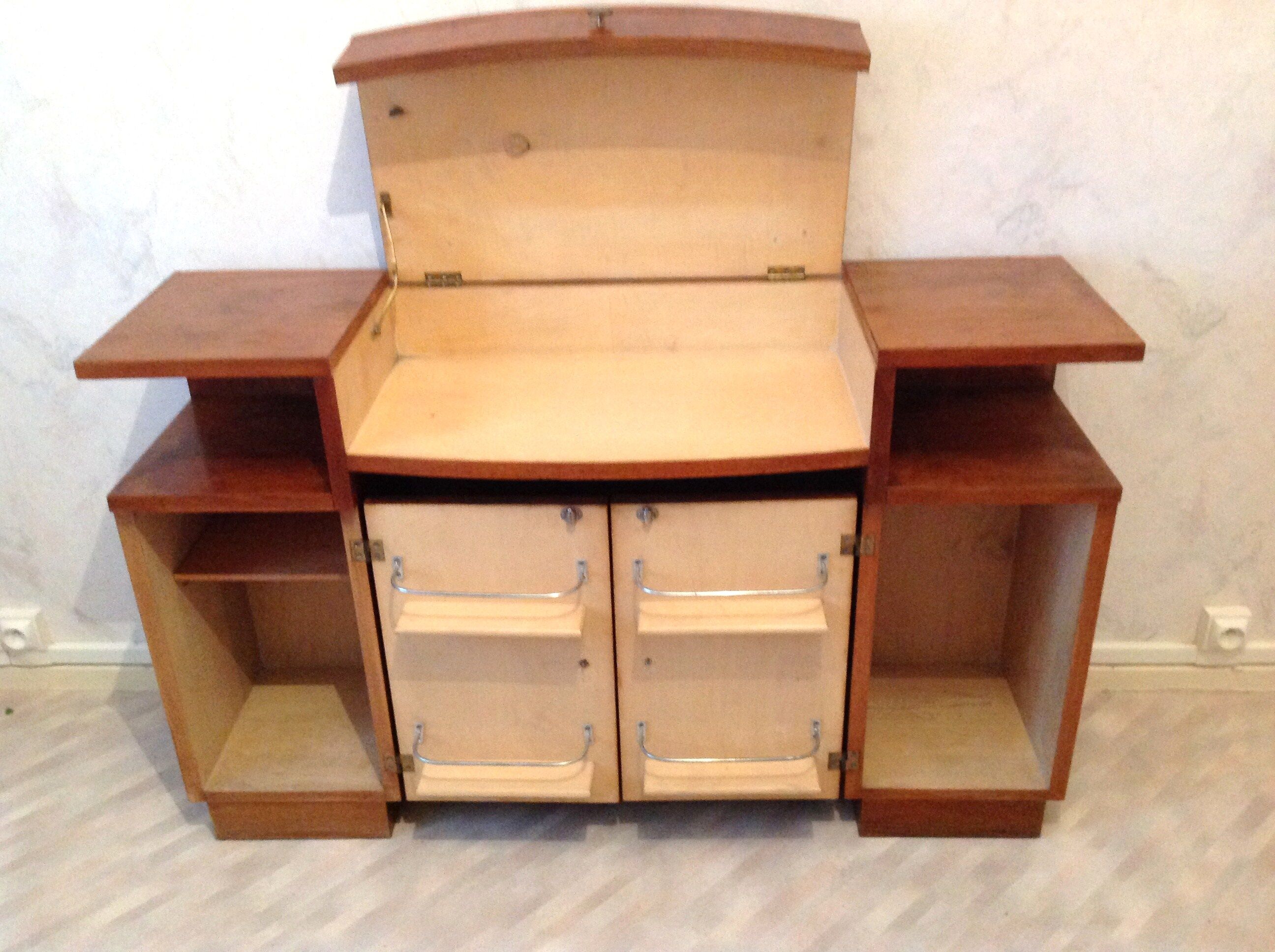 Meuble bar console vintage années50-60