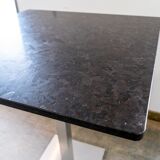 Black granite table