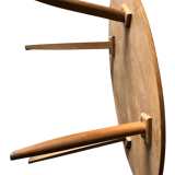 Table basse oblongue pieds profilés