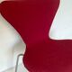 Pink chair 3107 by Arne Jacobsen