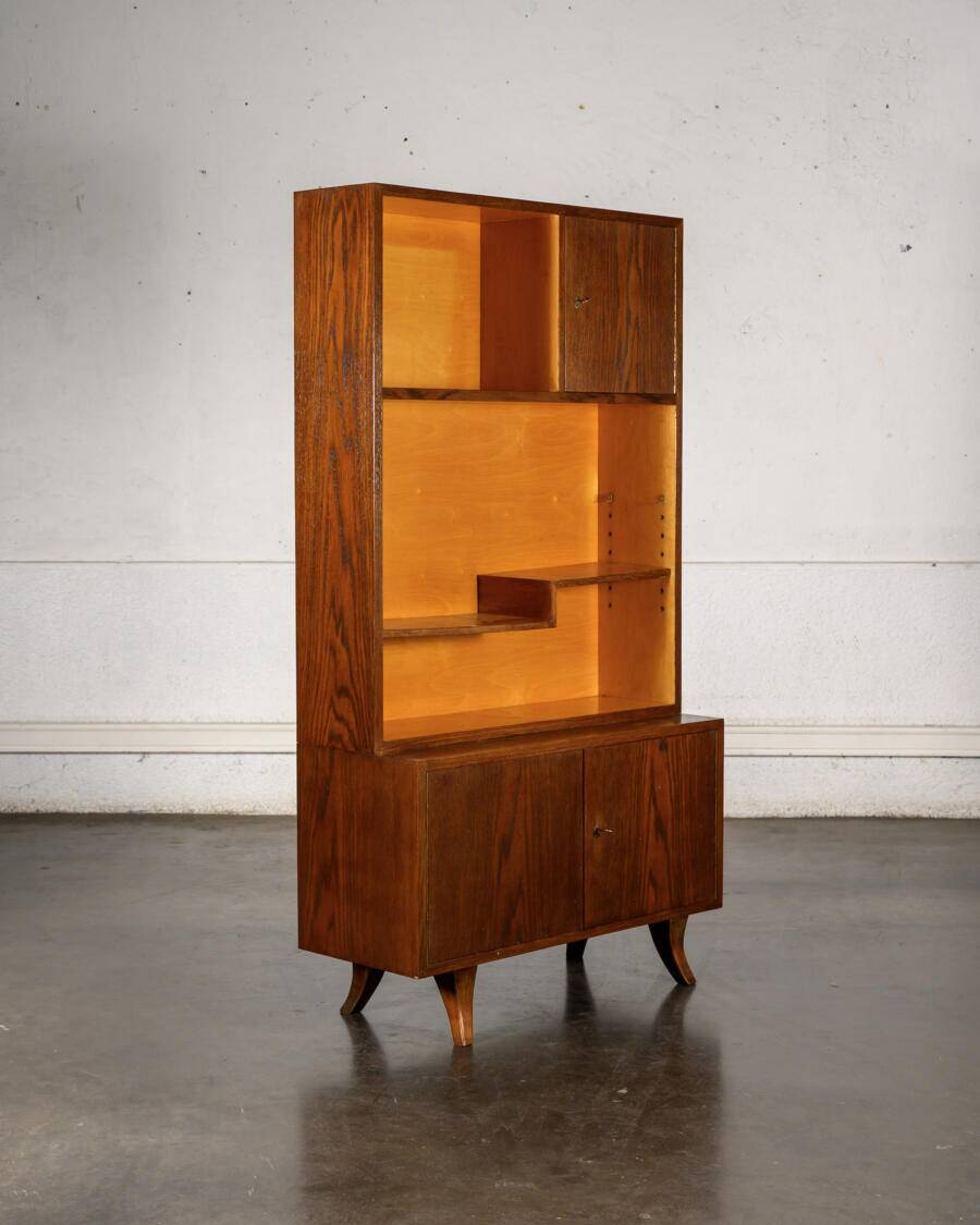 Bibliothèque mid century