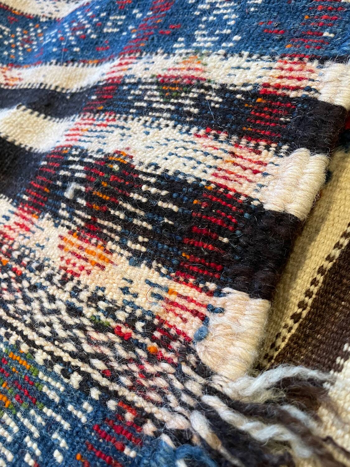 Vintage Moroccan Berber High Atlas Rug