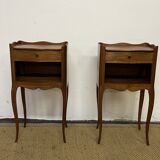 Pair of Louis XV style bedside tables